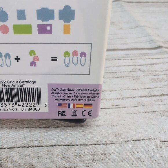 Cricut "New Arrival" shape cartridge - Complete - Picture 3 of 4